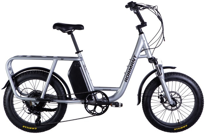 Велосипед с электроприводом 20" AL Dorozhnik eADAMANT DD FR рама-18,5" 48B 17.5А*ч 500Вт серебристый 2025