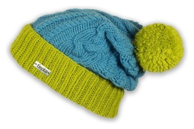 Шапка Tepla Geneva turquoise-pistachio