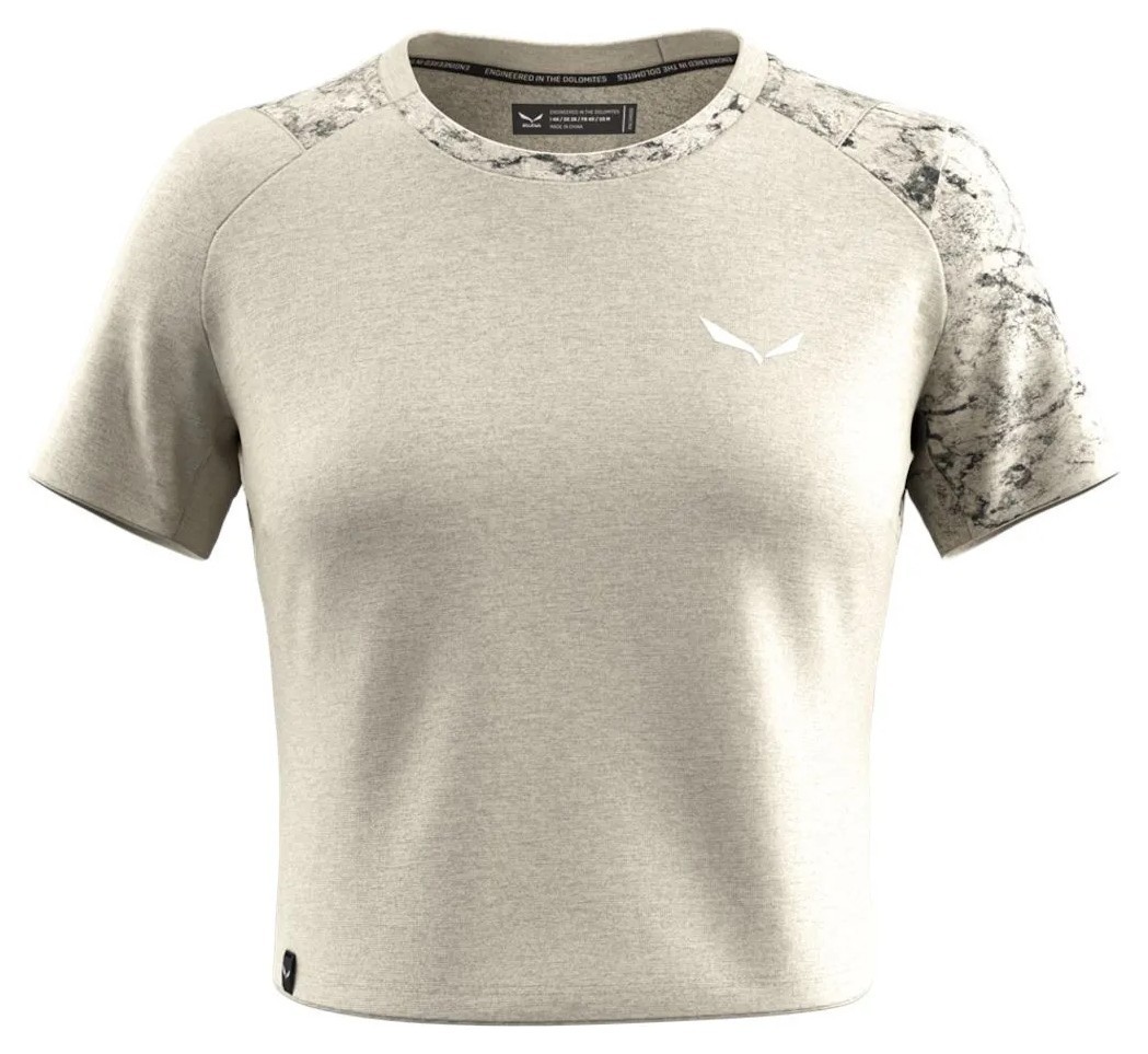 Футболка Salewa Lavaredo Hemp Crop T-Shirt Wmn, укр, укр