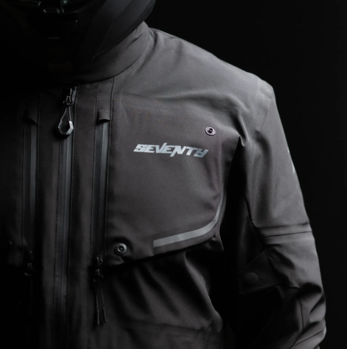 Мотокуртка Seventy JT45 EXPEDITION Black