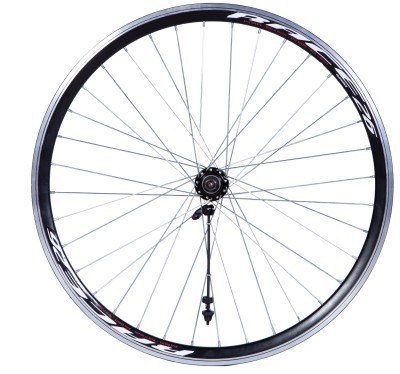 Колесо задн. VLT 26&quot; AL 36H під V-brake WANGZHEN 201RBQ під тріскачку чорний пром. підшипник