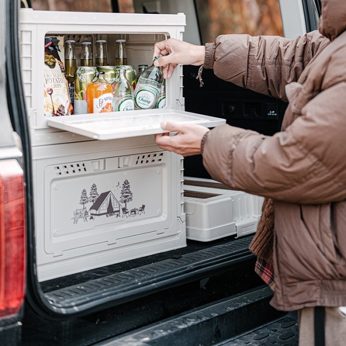 Складаний контейнер Naturehike CNH22SN019 25 л + 5 л, світло-сірий, укр, укр