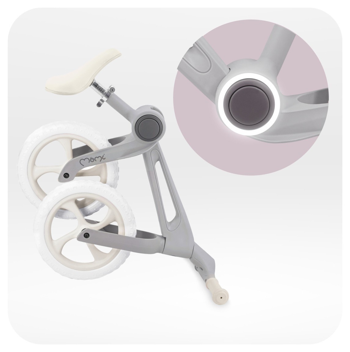 Биговел MoMi NORU Grey