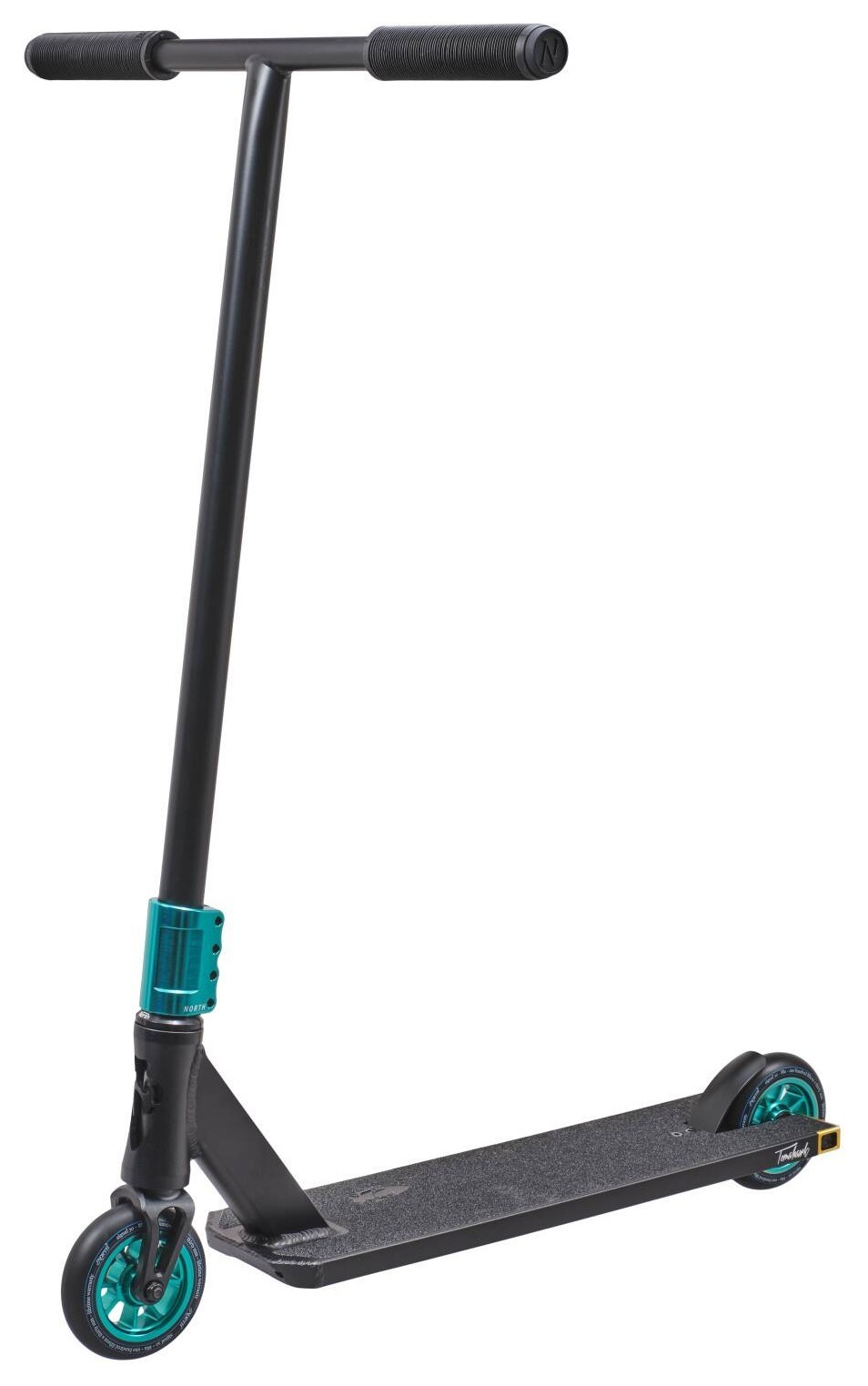 Трюковий самокат North Tomahawk 2020 Black Emerald, укр, укр