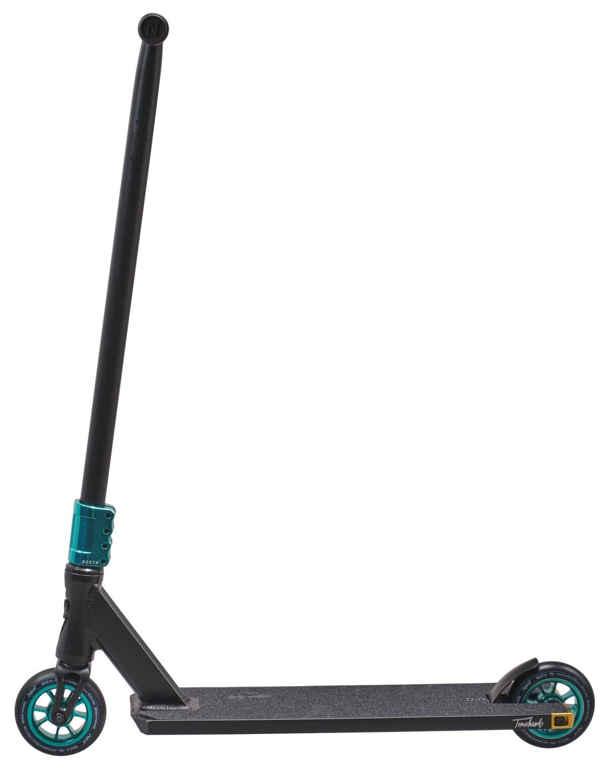 Трюковий самокат North Tomahawk 2020 Black Emerald, укр, укр
