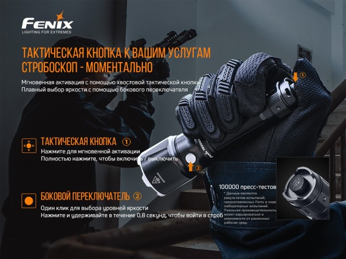 Ліхтар ручний Fenix TK22UE, укр, укр