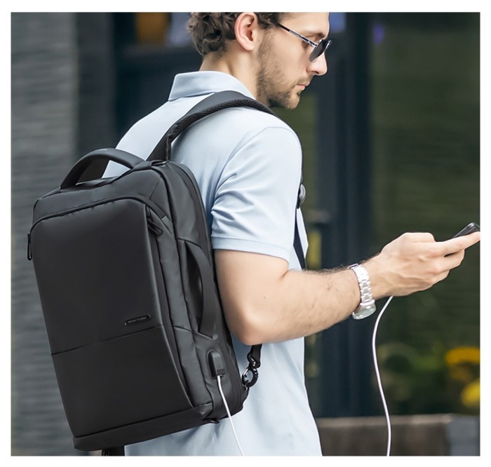 Рюкзак Mark Ryden Squero MR9533 Black, укр, укр