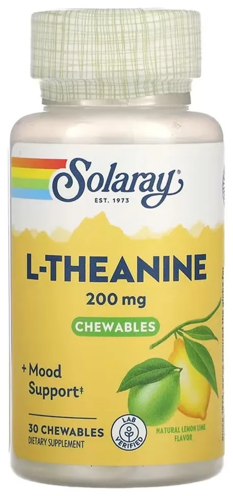 L-Theanine 200mg - 30 chewables (DSN_2023-10-6789)