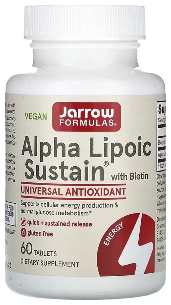 Alpha Lipoic Sustain 300 mg - 60 tabs (DSN_2023-10-7153)