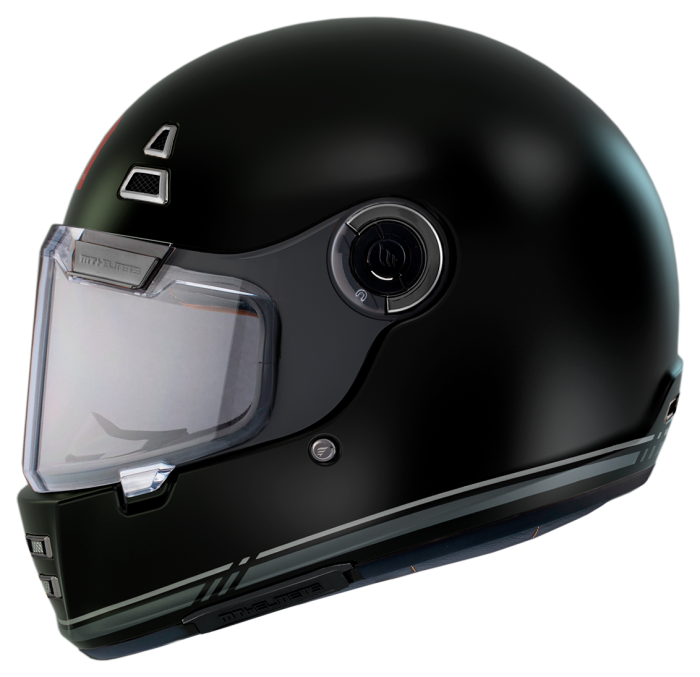 Мотошолом MT Jarama SV Solid B2 Black Matt XS