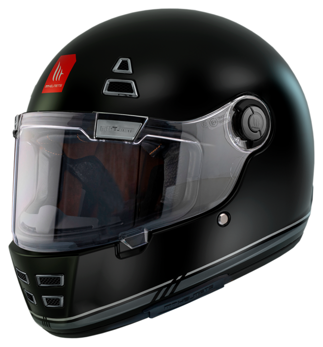 Мотошолом MT Jarama SV Solid B2 Black Matt XS