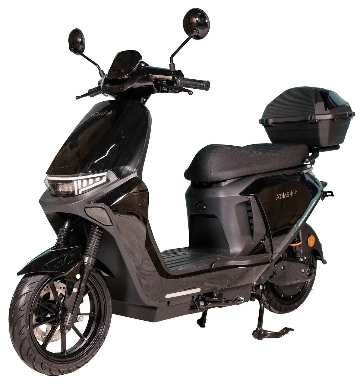 Електроскутер ATLAS Shark 2 Box 2000 W Black (TOK_3165)