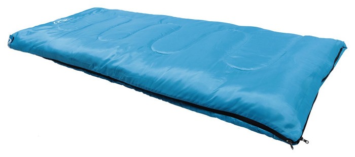 Спальний мішок (спальник) ковдра SportVida SV-CC0060 +2 ...+21°C R Sky Blue/Grey