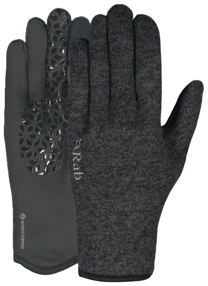 Рукавички Rab QuestWindstopper Gloves, Anthracite (L)