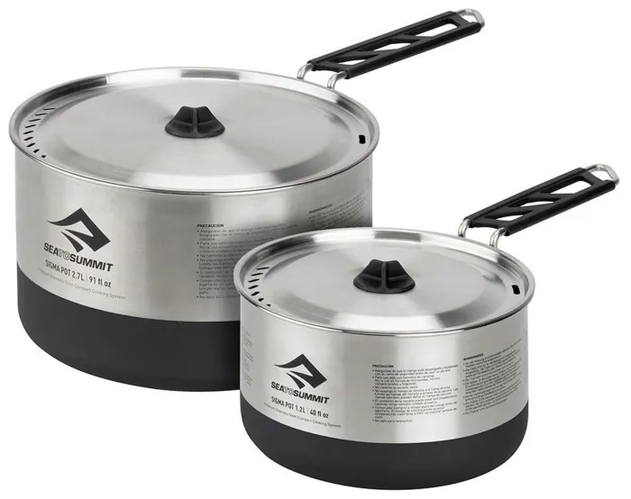 Набір посуду Sigma Pot Set 2.0 від Sea To Summit, Silver