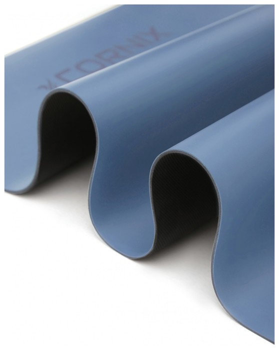 Коврики спортивные Cornix PU 183 x 68 x 0.4 см для йоги и фитнеса XR-0319 Blue