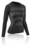 Термобелье для взрослых: женская кофта Fuse MEGALIGHT 200 LONGSHIRT WOMAN S Black