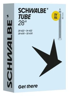 Камера 28" (28/34-622/630) Schwalbe SV15L 80мм
