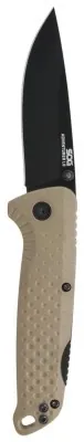 Раскладной нож SOG Adventurer LB, Flat Dark Earth/Black