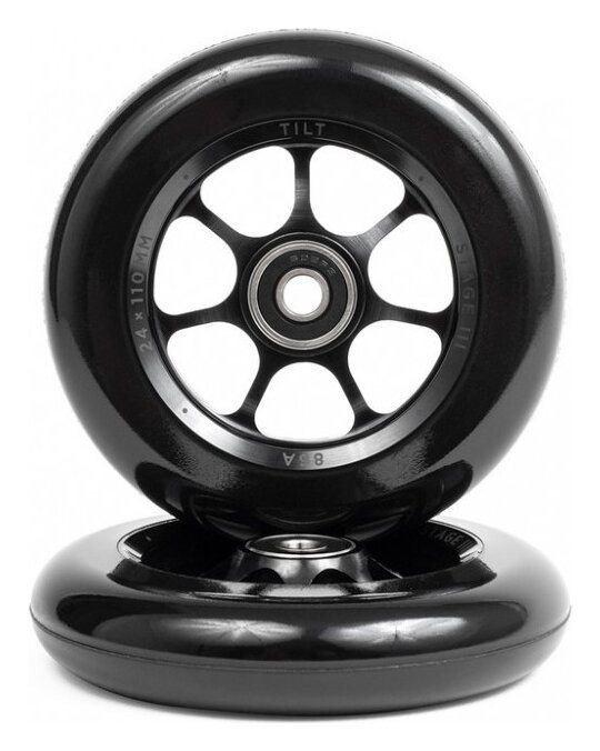 Колеса для трюкового самокату Tilt Stage III Durare Spoked Pro 110mm - Black