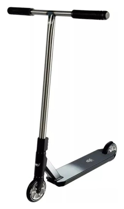 Трюковий самокат Flyby Air V2 Complete Pro Scooter Black/Chrome, укр, укр