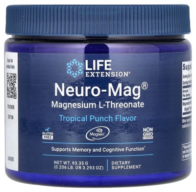 Neuro-Mag® Magnesium L-Threonate - 93.35g (До 11.26)