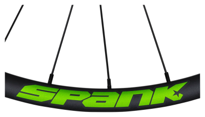 Набор наклеек на обода SPANK Decal kit, Green
