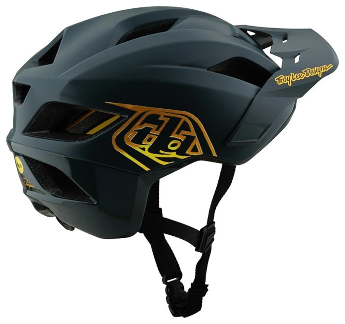 Велосипедный шлем TLD FLOWLINE HELMET; POINT [GRAY/GOLD] XL/XXL