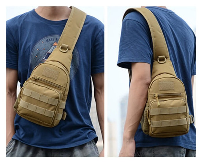 Сумка тактична через плече Smartex 3P Tactical 3 ST-055 pythons grain black