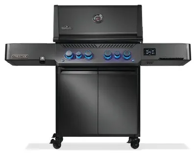 Газовый гриль Napoleon Phantom Prestige 500 Connected с боковой горелкой Sizzle Zone и вертелем (69212) P500VXRSIBPK-UA-PHM