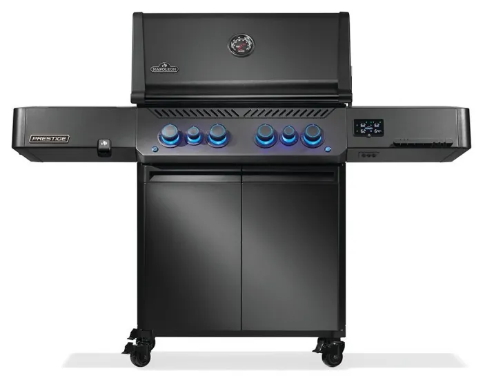 Газовый гриль Napoleon Phantom Prestige 500 Connected с боковой горелкой Sizzle Zone и вертелем (69212) P500VXRSIBPK-UA-PHM