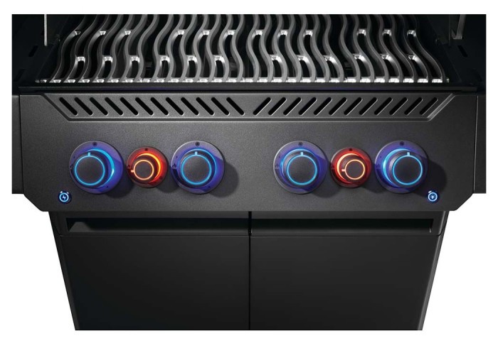 Газовый гриль Napoleon Phantom Prestige 500 Connected с боковой горелкой Sizzle Zone и вертелем (69212) P500VXRSIBPK-UA-PHM