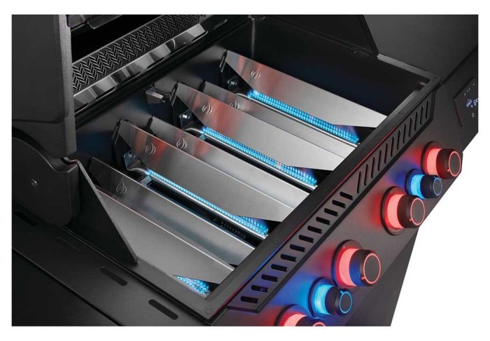Газовый гриль Napoleon Phantom Prestige 500 Connected с боковой горелкой Sizzle Zone и вертелем (69212) P500VXRSIBPK-UA-PHM