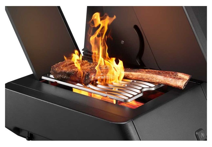 Газовый гриль Napoleon Phantom Prestige 500 Connected с боковой горелкой Sizzle Zone и вертелем (69212) P500VXRSIBPK-UA-PHM
