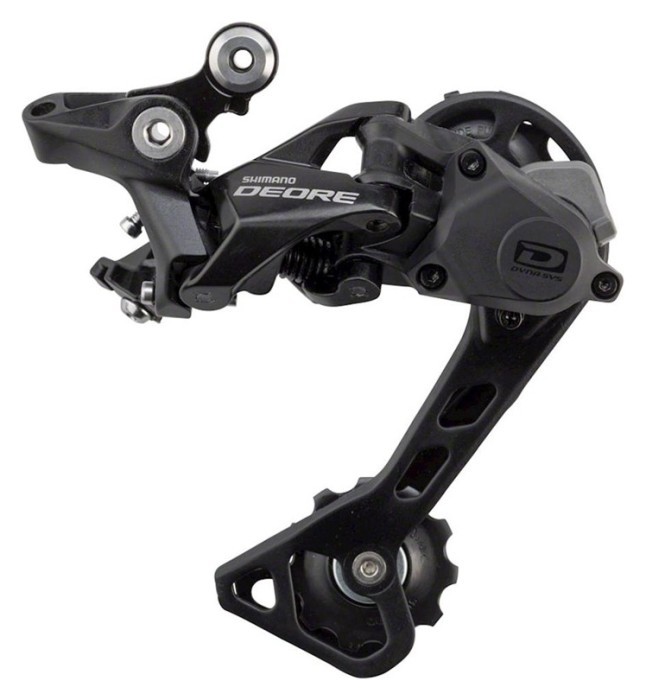 Перемикач задн. 10-к SHIMANO DEORE RD-M6000GS Shadow+, укр, укр