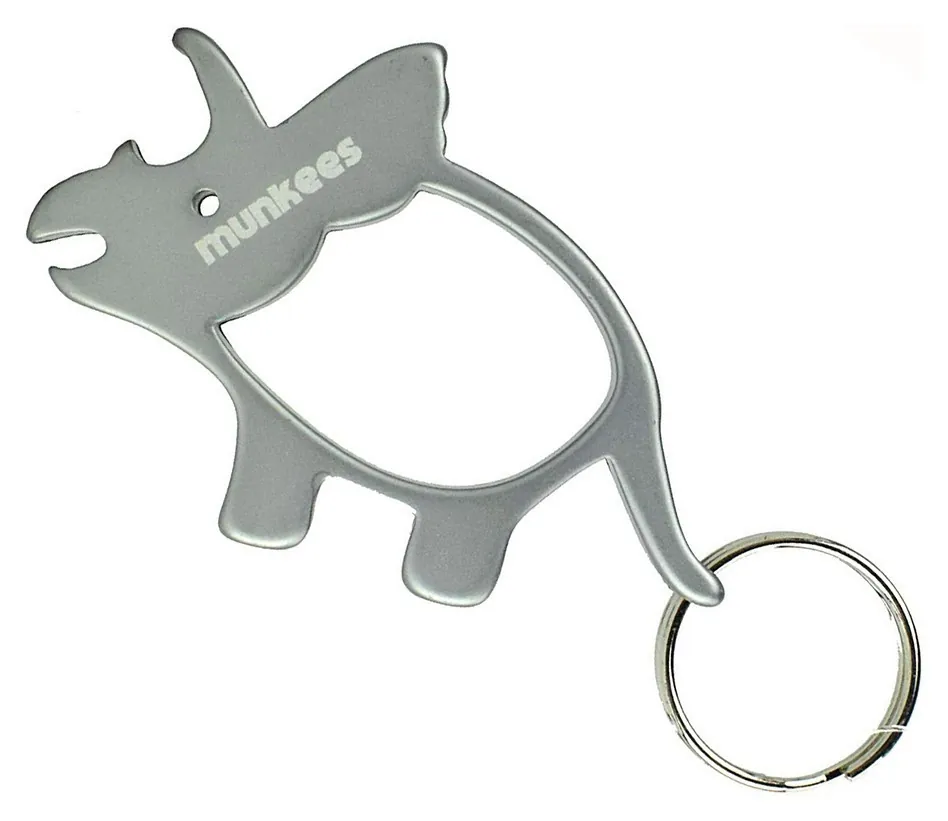 Munkees 3474 брелок-відкривачка Triceratops grey (3474-GY)
