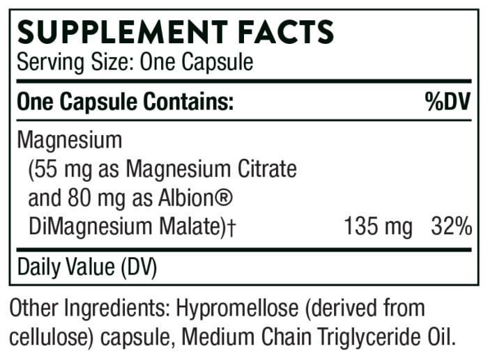 Magnesium CitraMate - 90 caps