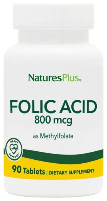 Folic Acid 800mcg - 90 tabs