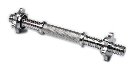 Гантельный гриф EasyFit 35 см, Ø 25 мм хромированный