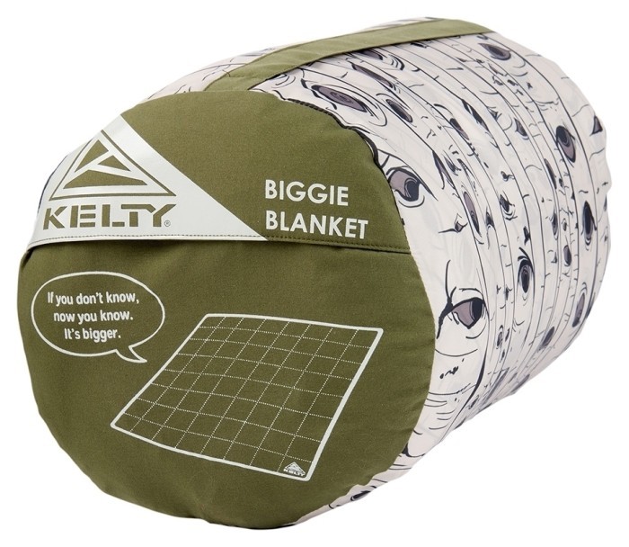 Одеяло Kelty ковдра Biggie Blanket зимнее мохово-осиновые глаза