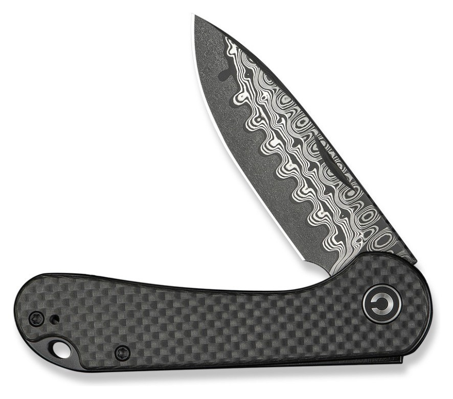 Ніж складаний Civivi Elementum Slip Joint Twill Carbon C18062AJ-DS1