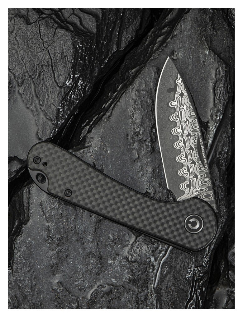 Ніж складаний Civivi Elementum Slip Joint Twill Carbon C18062AJ-DS1, укр, укр