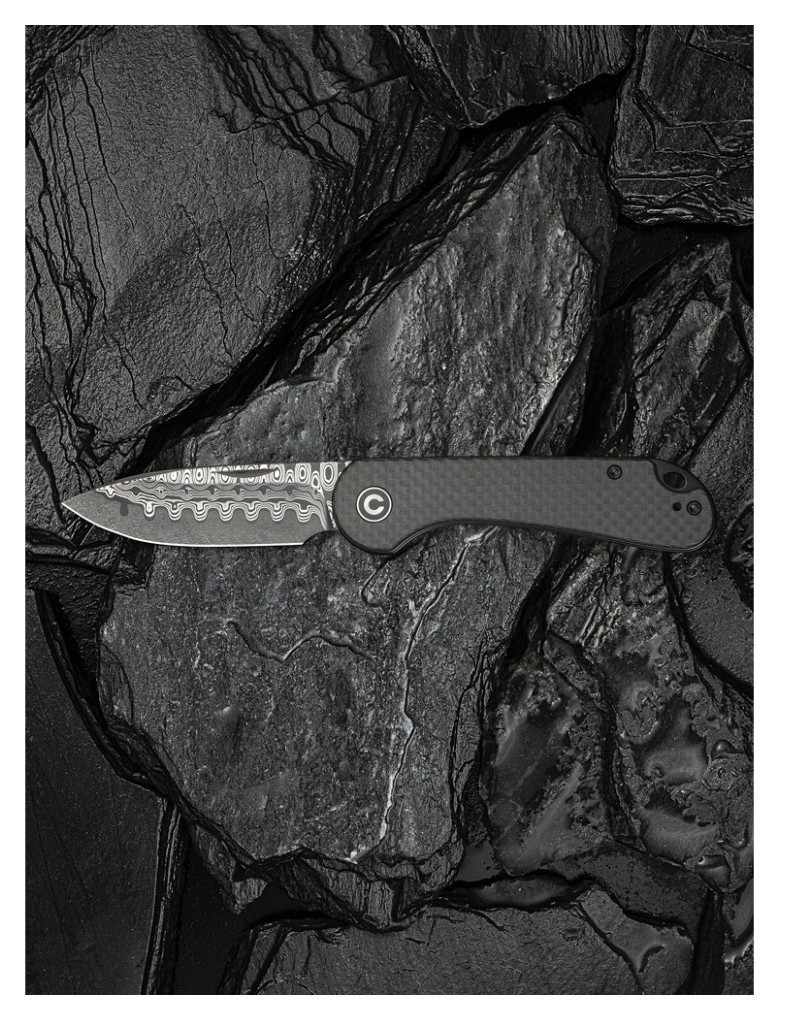 Ніж складаний Civivi Elementum Slip Joint Twill Carbon C18062AJ-DS1, укр, укр