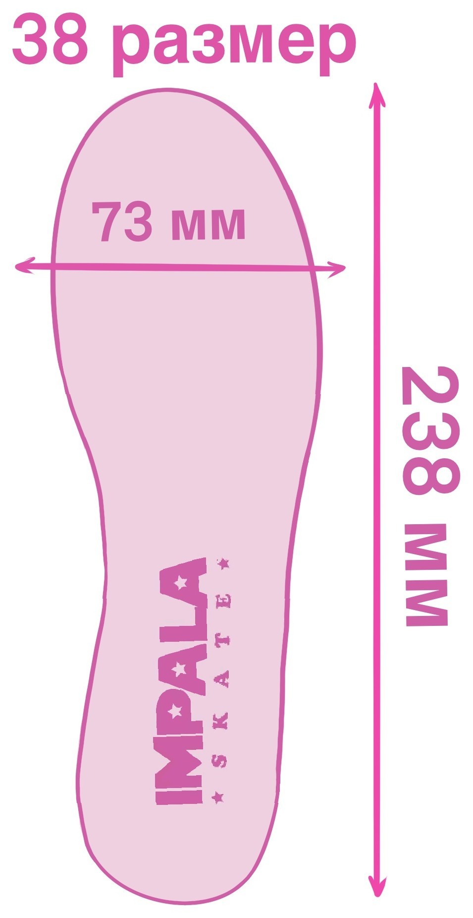 Ролики Impala Marawa Rose Gold, укр, укр