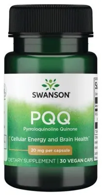 PQQ Pyrroloquinoline Quinone 20mg - 30 vcaps