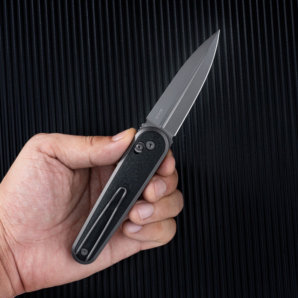 Ніж складаний SRM Twin 251MB-GB, чорний, укр, укр