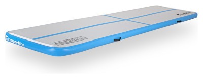 Надувной коврик inSPORTline Airstunt 400x100x10 см, синий