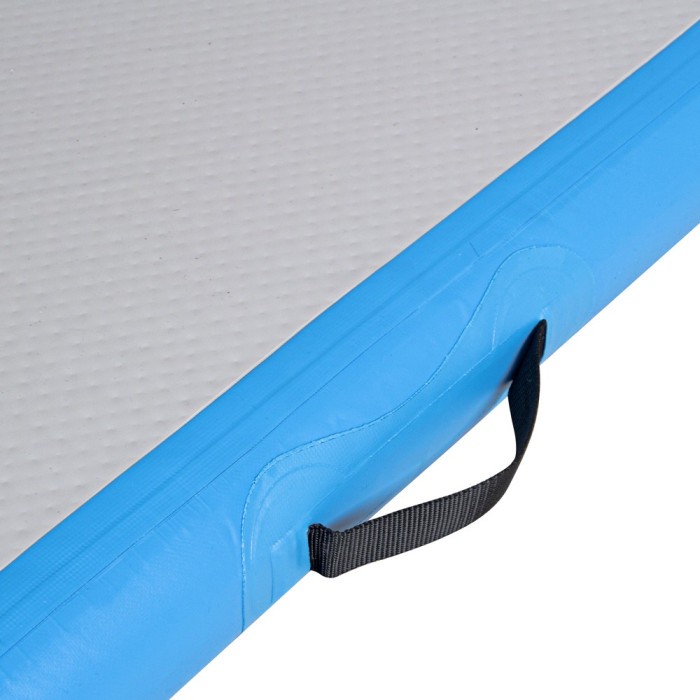 Надувной коврик inSPORTline Airstunt 400x100x10 см, синий