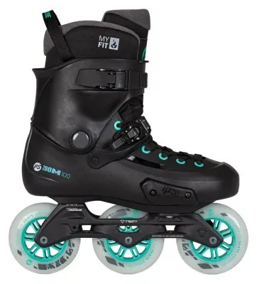 Фріскейт ролики POWERSLIDE ( 908491 ) Zoom Pro 100 Black Mint 2026