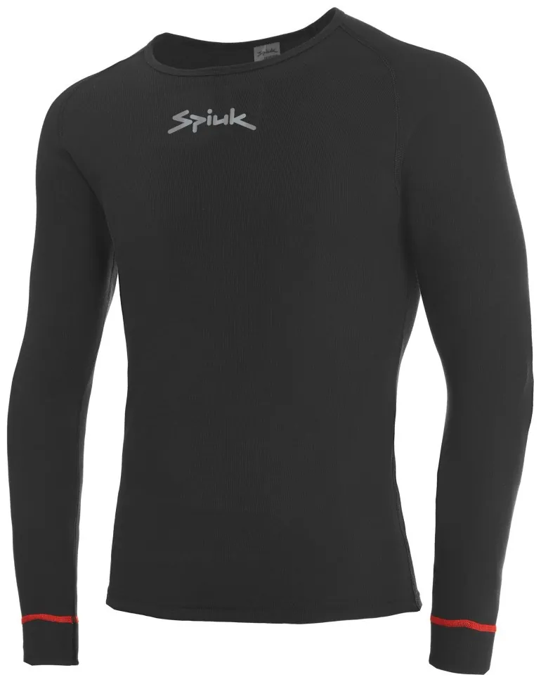 Термофутболка Spiuk Anatomical Fit чорна M (CLO-08-82)